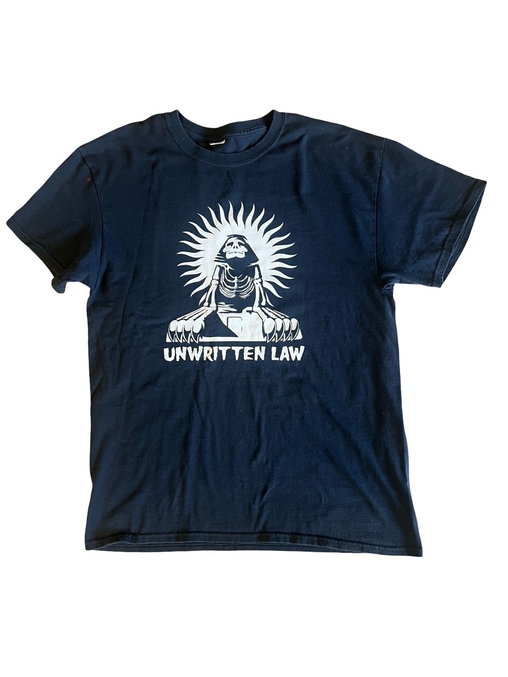 VTG Rare Y2K Unwritten Law "Golden Sphinx" T-Shirt Band Merch Punk Rock Sz L